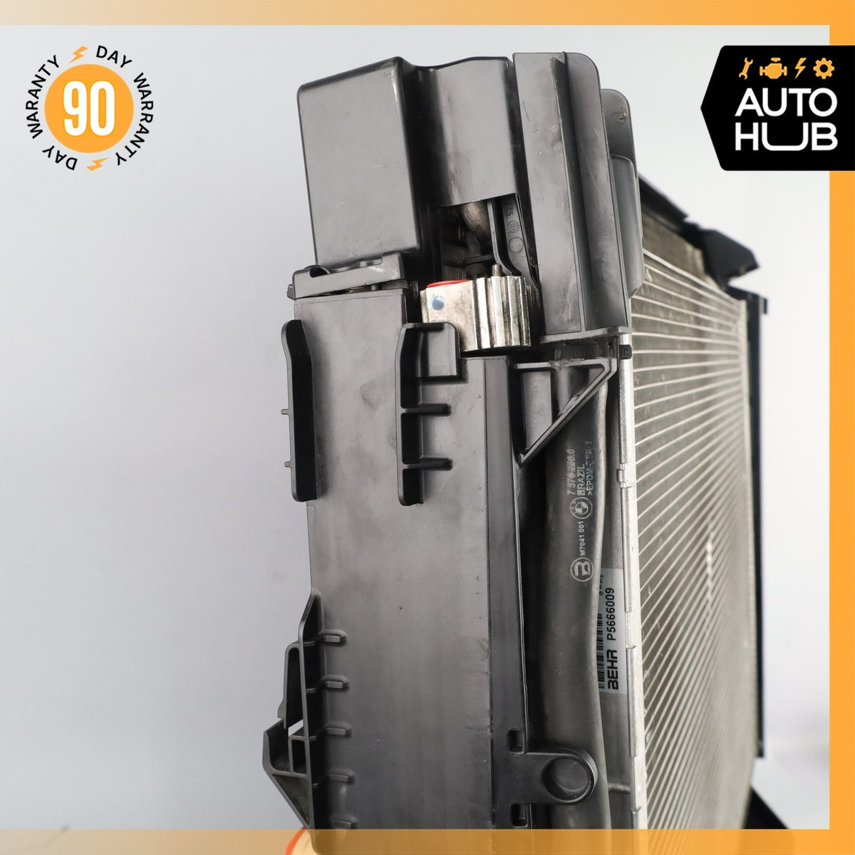 10-14 BMW E70 X5 X6 50i Water Cooling Radiator A/C Condenser Aux Cooler OEM - photo 18
