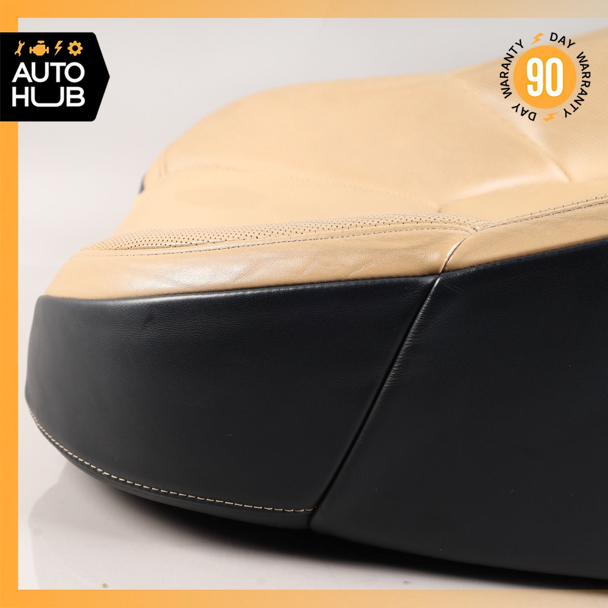 11-18 Porsche Cayenne 958 Front Left Driver Seat Upper Cushion Leather OEM - photo 14