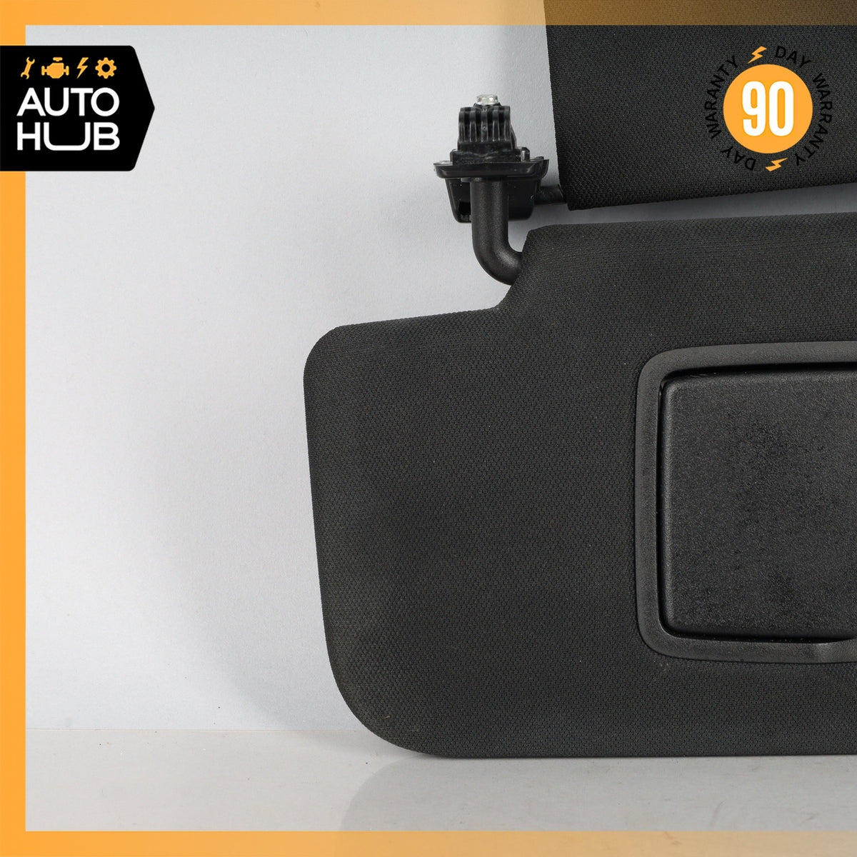Mercedes W222 S550 S600 Left Side Sun Visor Shade Sunvisor Black OEM - photo 4