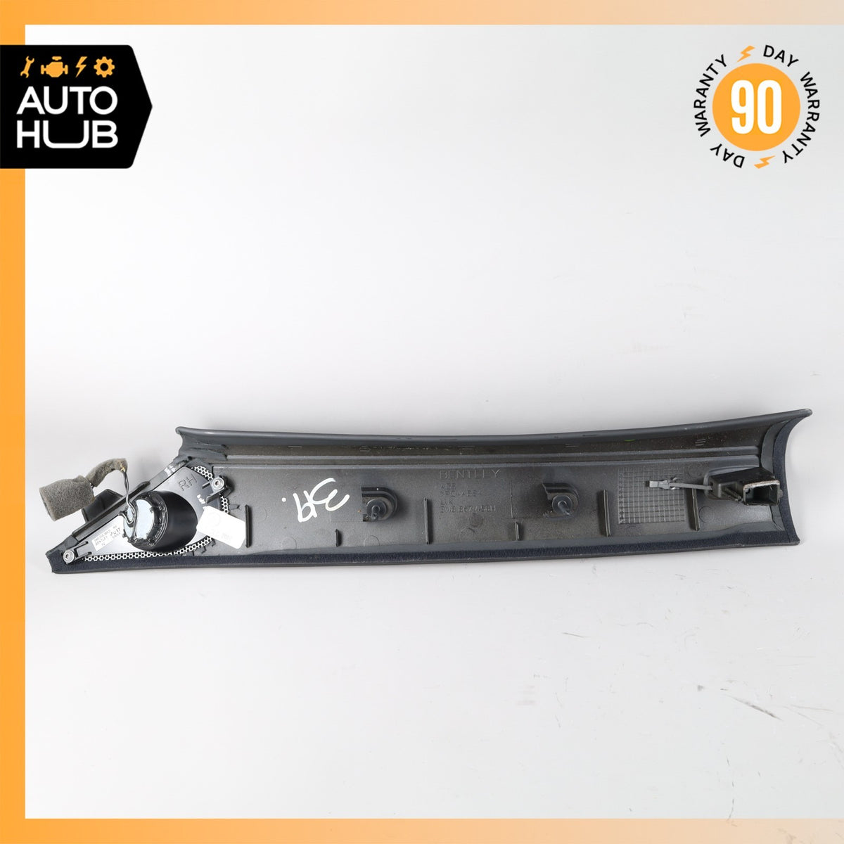 03-10 Bentley Continental GT Front Right Side Interior Trim Panel A Pillar OEM - photo 7