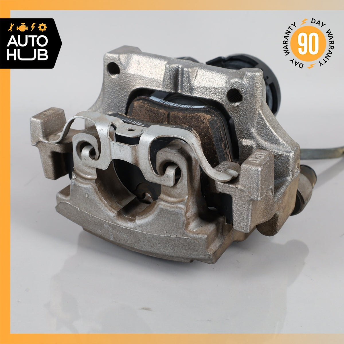 Mercedes W205 C300 C350e Rear Brake Caliper Calipers w/ Actuator Set OEM 57k - photo 13