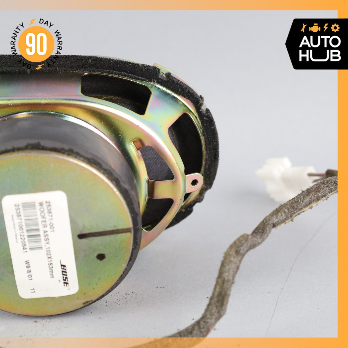 03-08 Mercedes R230 SL500 SL550 SL55 AMG Subwoofer Audio Radio Speaker BOSE OEM - photo 7