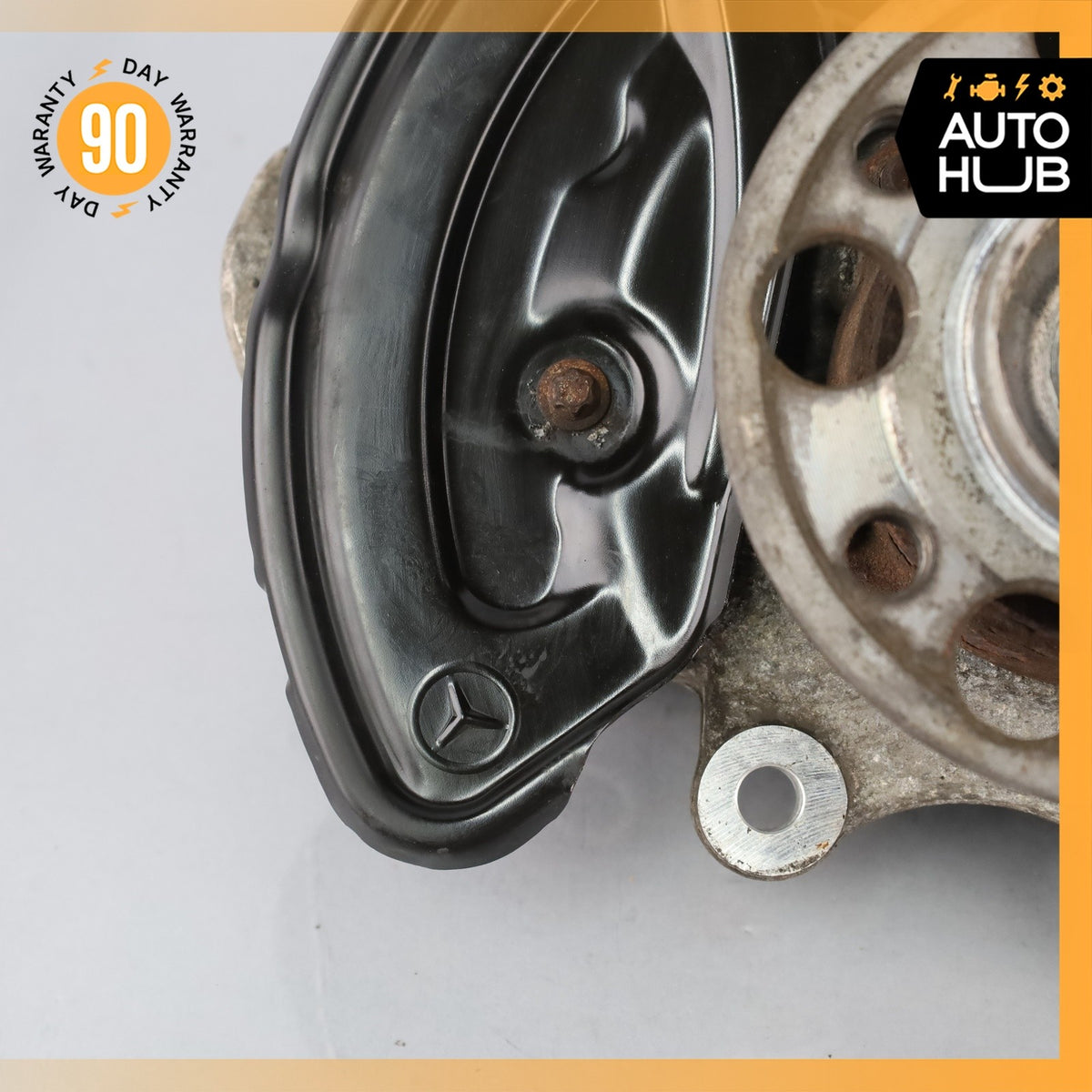 17-20 Mercedes W213 E300 E350 Rear Left Side Spindle Knuckle Hub OEM - photo 4
