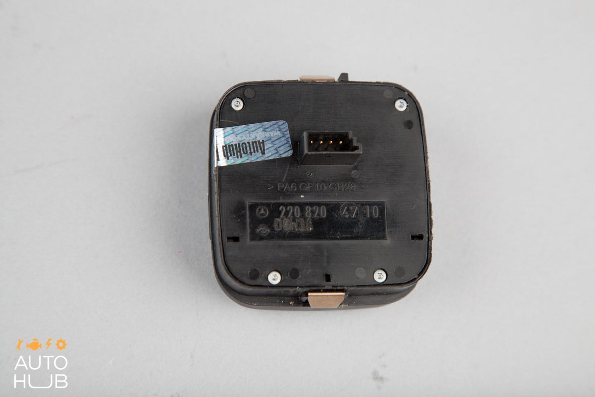 00-06 Mercedes W220 S500 S600 S55 Front Left Or Right Seat Massage Switch OEM - photo 5