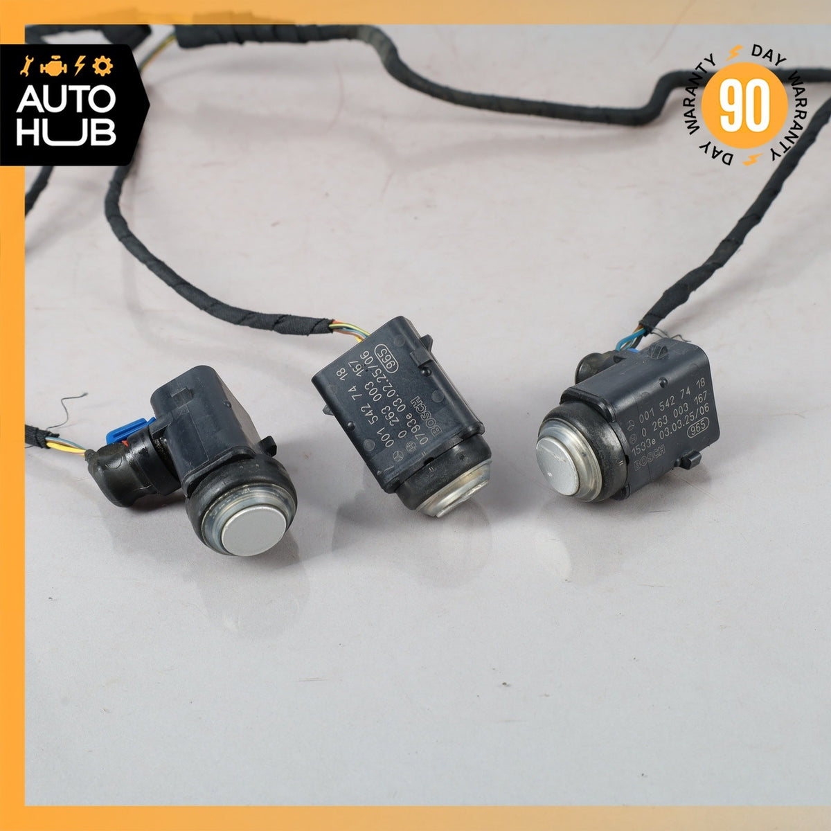 Mercedes W215 CL55 AMG CLK320 Rear Bumper Parking Sensor Wire Harness PDC OEM - photo 5