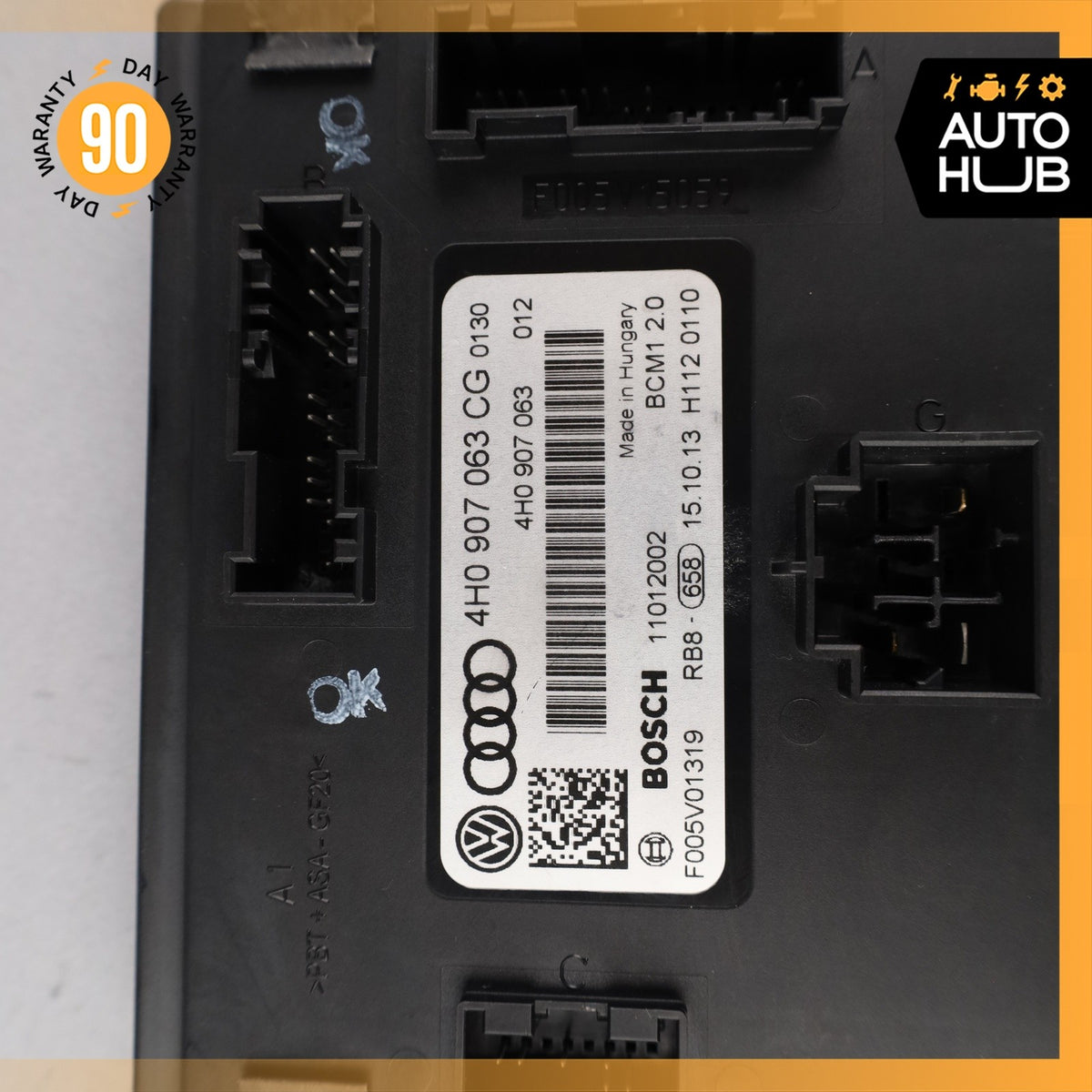 12-15 Audi C7 A6 S6 Body Comfort Onboard Control Module Unit BCM BCU OEM - photo 9