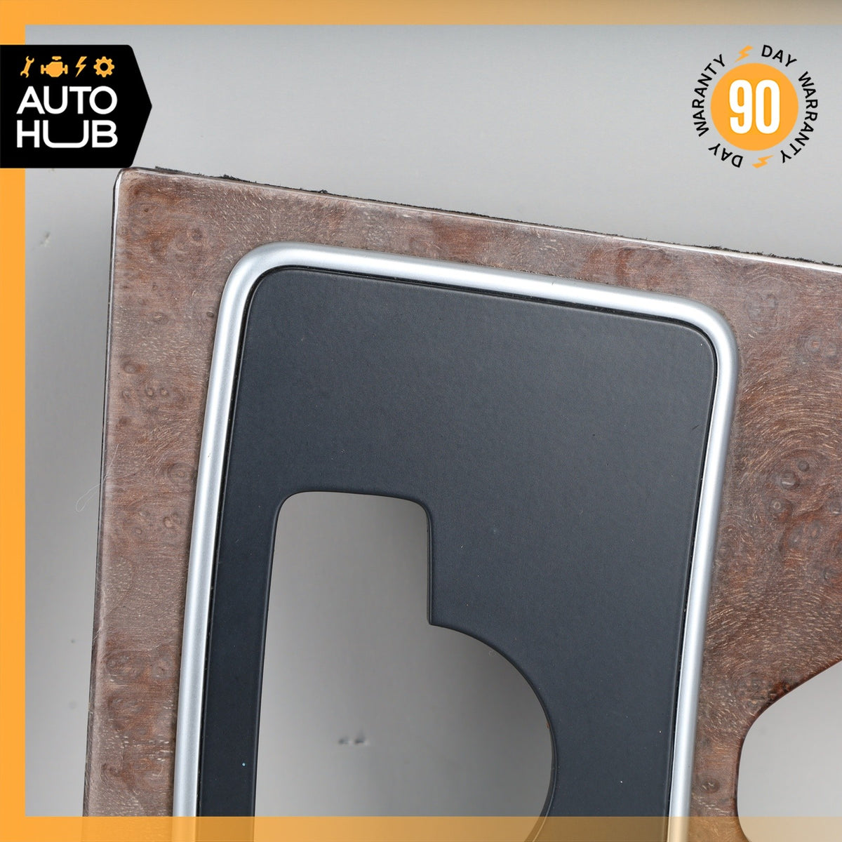 10-13 Mercedes W212 E350 E400 E550 Center Console Switch Trim Bezel Wood OEM - photo 3