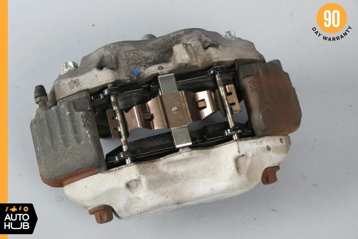 07-14 Mercedes W216 CL550 S550 4Matic Front Left & Right Brake Calipers Set OEM - photo 8