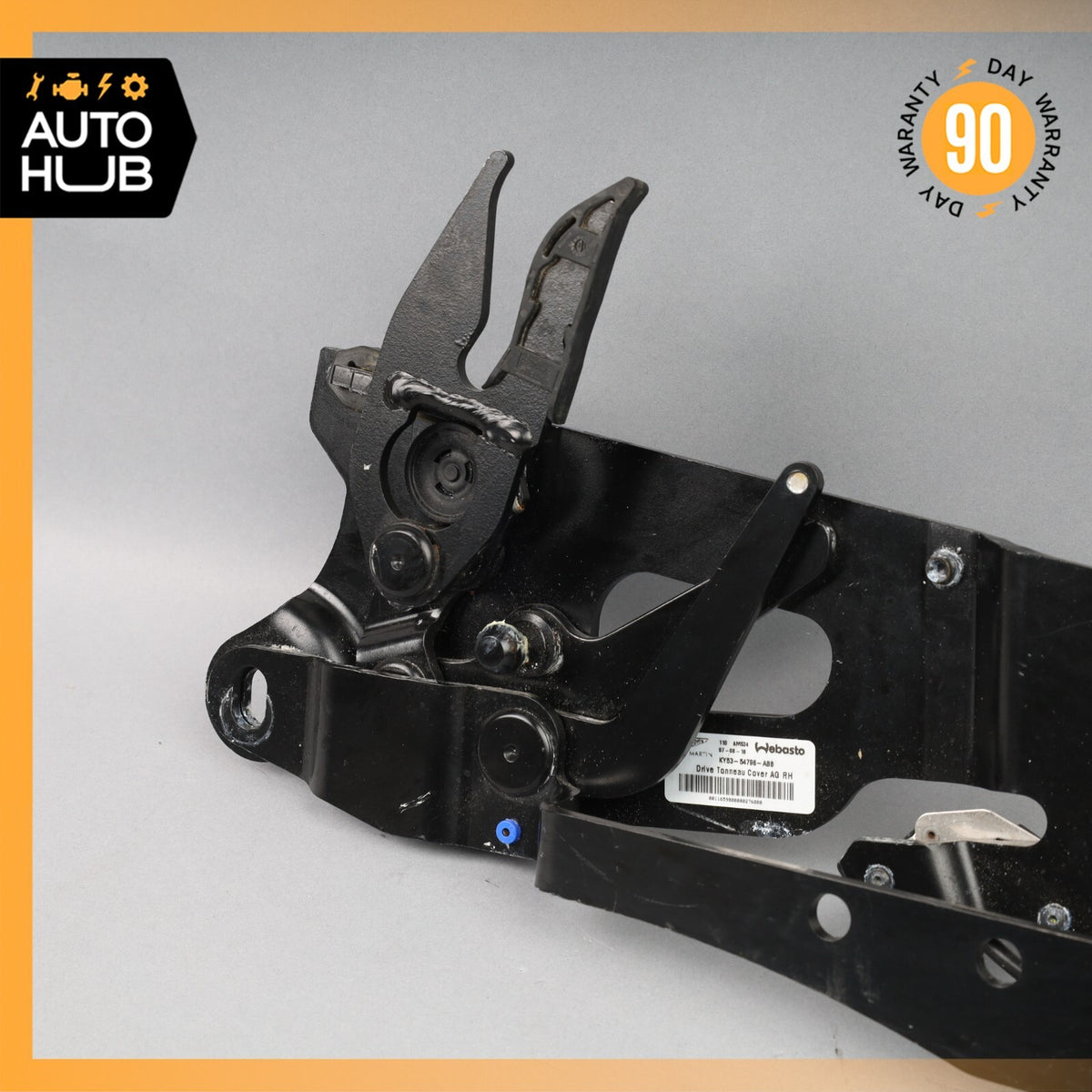 Aston Martin DB11 Right Passenger Convertible Decklid Hinge Frame w/ Switch OEM - photo 9