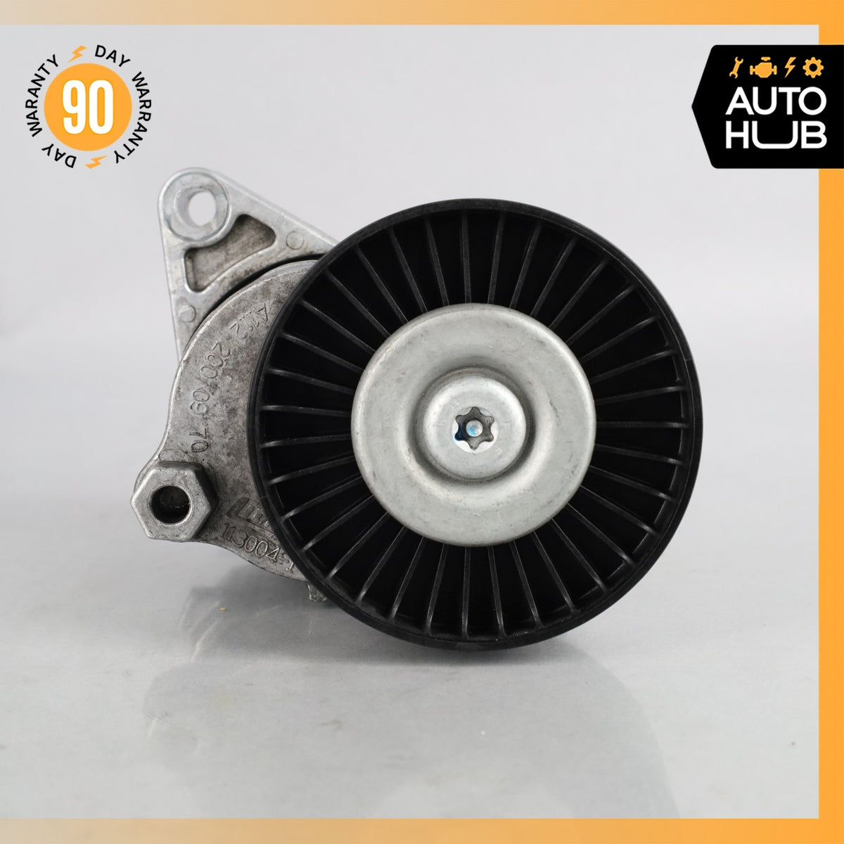 98-11 Mercedes W163 ML350 E55 AMG C320 S430 V-Belt Tensioner Pulley Mount OEM - photo 3