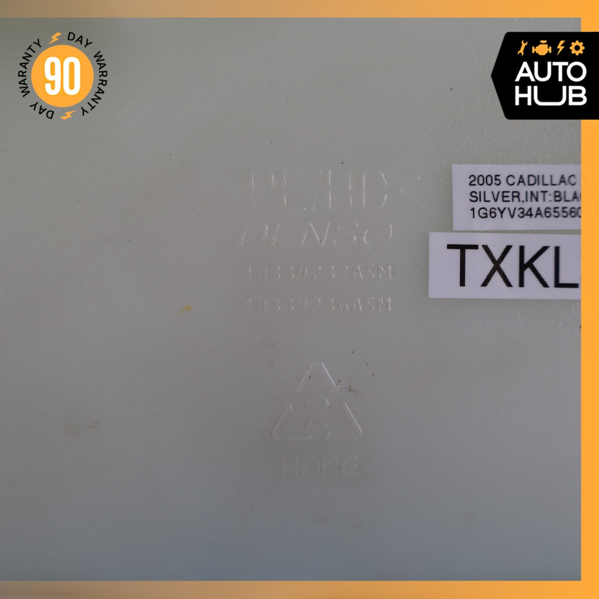 04-13 Cadillac XLR Headlight Windshield Washer Bottle Tank 10339236 OEM - photo 10