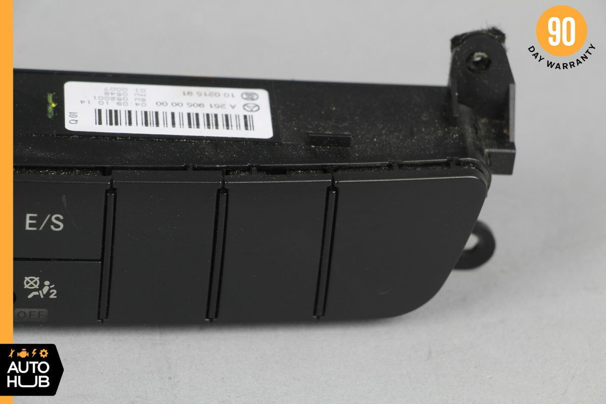 06-13 Mercedes W251 R350 R500 Center Dashboard Hazard ESP Control Switch OEM - photo 2