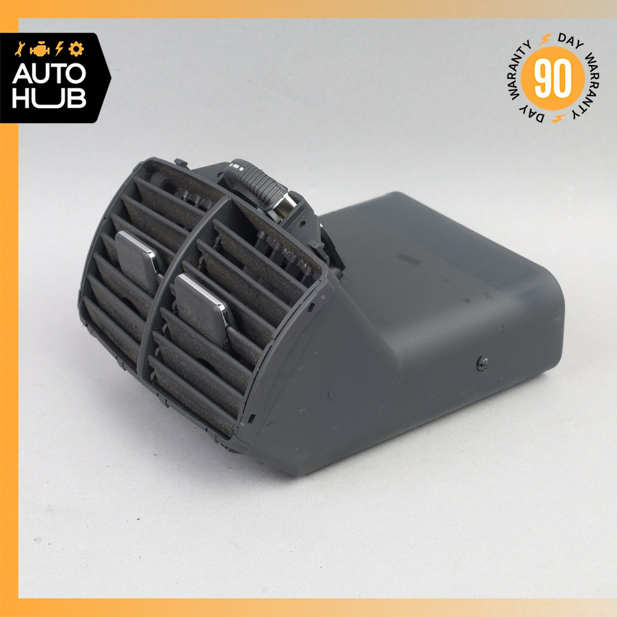 03-06 Mercedes W215 CL500 CL55 AMG Rear Center Console AC A/C Air Vent Black OEM - photo 3
