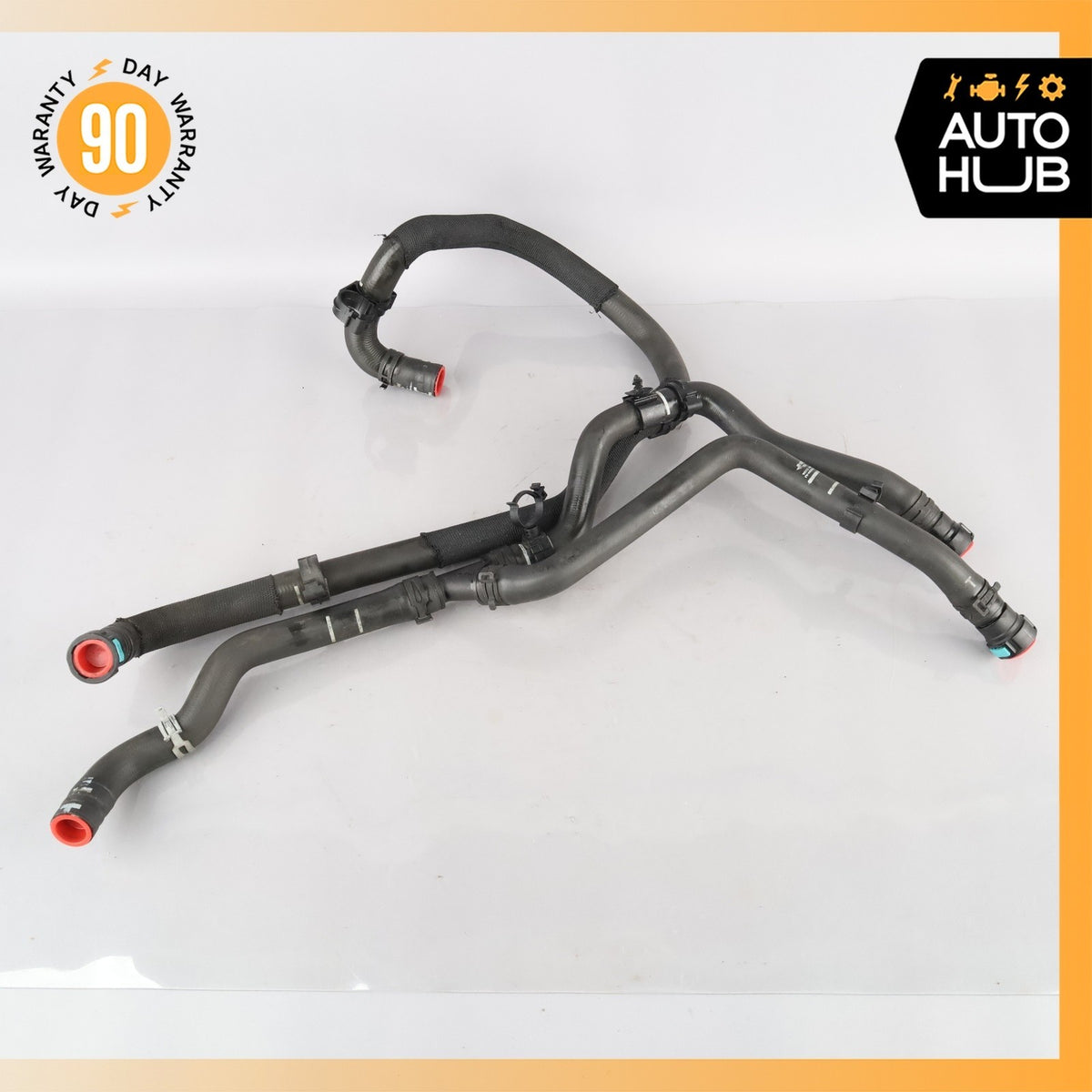 Jaguar X152 F-Type Engine Motor Supercharger Radiator Coolant Hose Set OEM 39k - photo 3