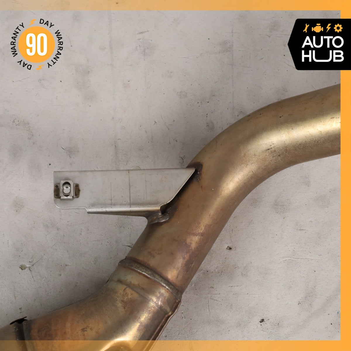 03-13 Bentley Continental GT GTC Exhaust Downpipe Left Driver Side OEM 56k - photo 8