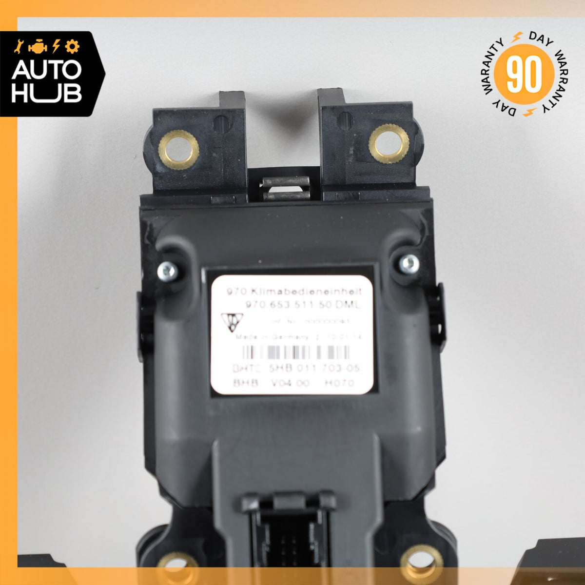 14-16 Porsche Panamera 970 Rear Console Climate Control Switch Control OEM - photo 11