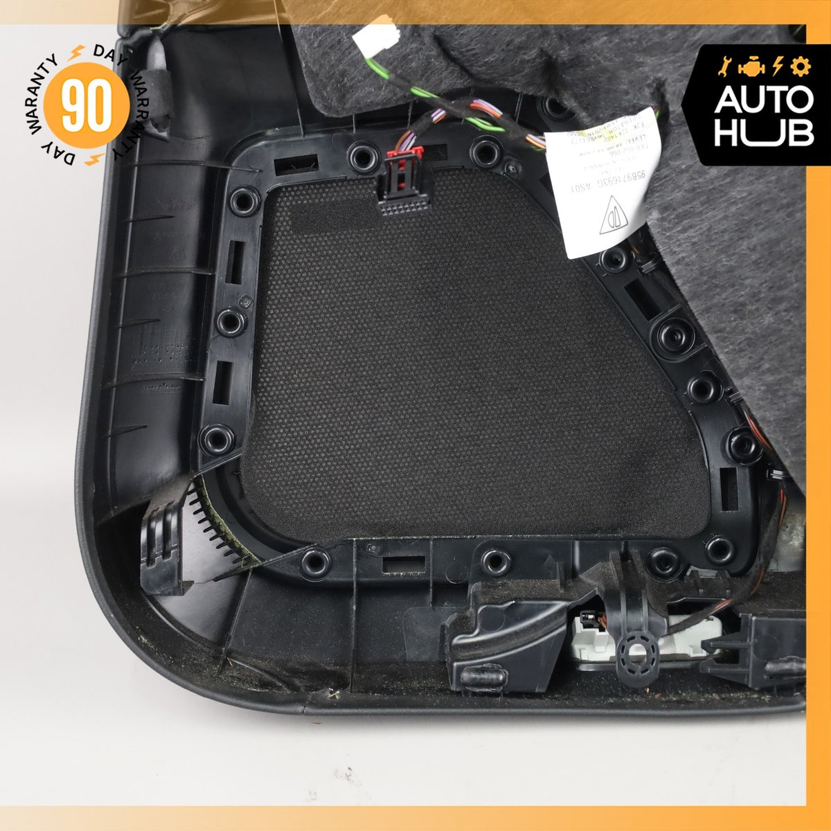 15-24 Porsche Macan 95B Rear Left Driver Interior Door Panel Suede Leather OEM - photo 19