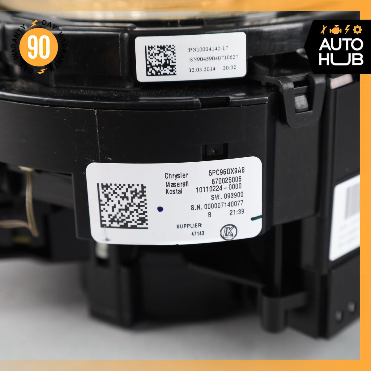 14-20 Maserati Quattroporte M156 Steering Column Switch Clockspring 67002500 OEM - photo 12