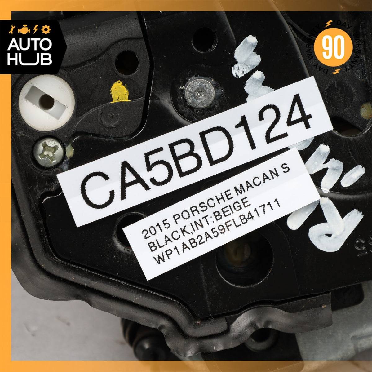 2015 Porsche Macan S 95B Rear Left Driver Side Door Lock Latch Actuator OEM - photo 14