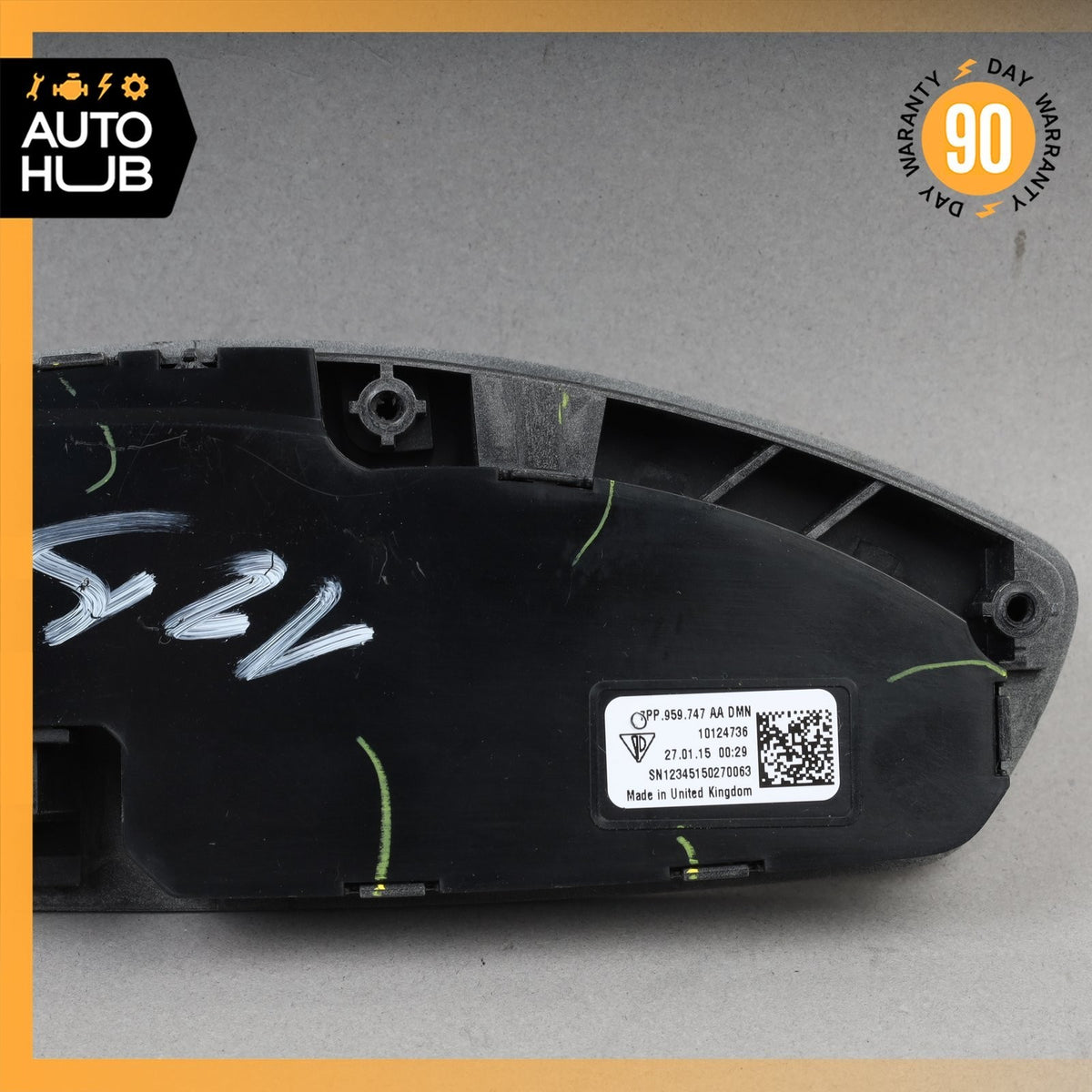 11-18 Porsche Cayenne 958 Front Left Seat Control Switch 7PP959747AA OEM - photo 7