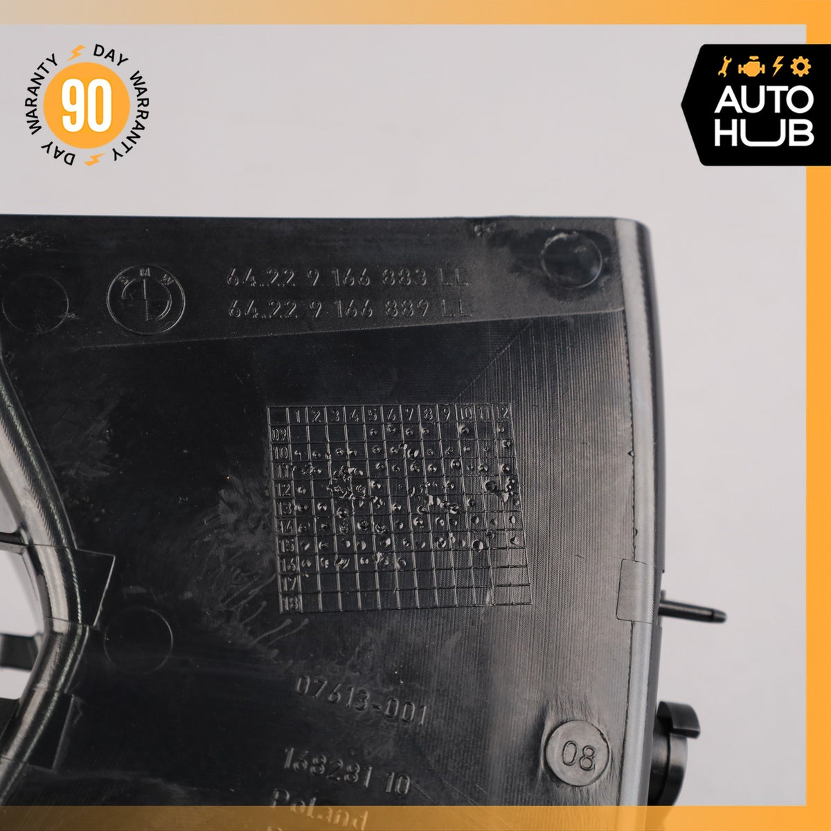 11-13 BMW F10 528i 550i 535i Left Dash AC Air Vent Grille OEM - photo 9
