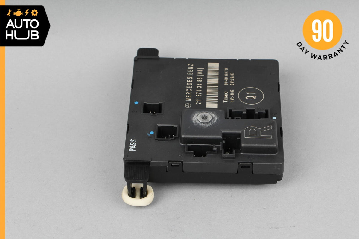 07-09 Mercedes W211 E550 E63 AMG Rear Right Door Control Module 2118703485 OEM - photo 2
