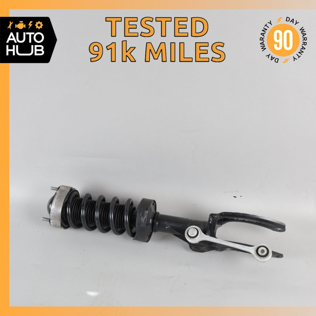 11-18 Porsche Cayenne 958 Front Right Shock Absorber Strut 95834304410 OEM 91k - photo 1