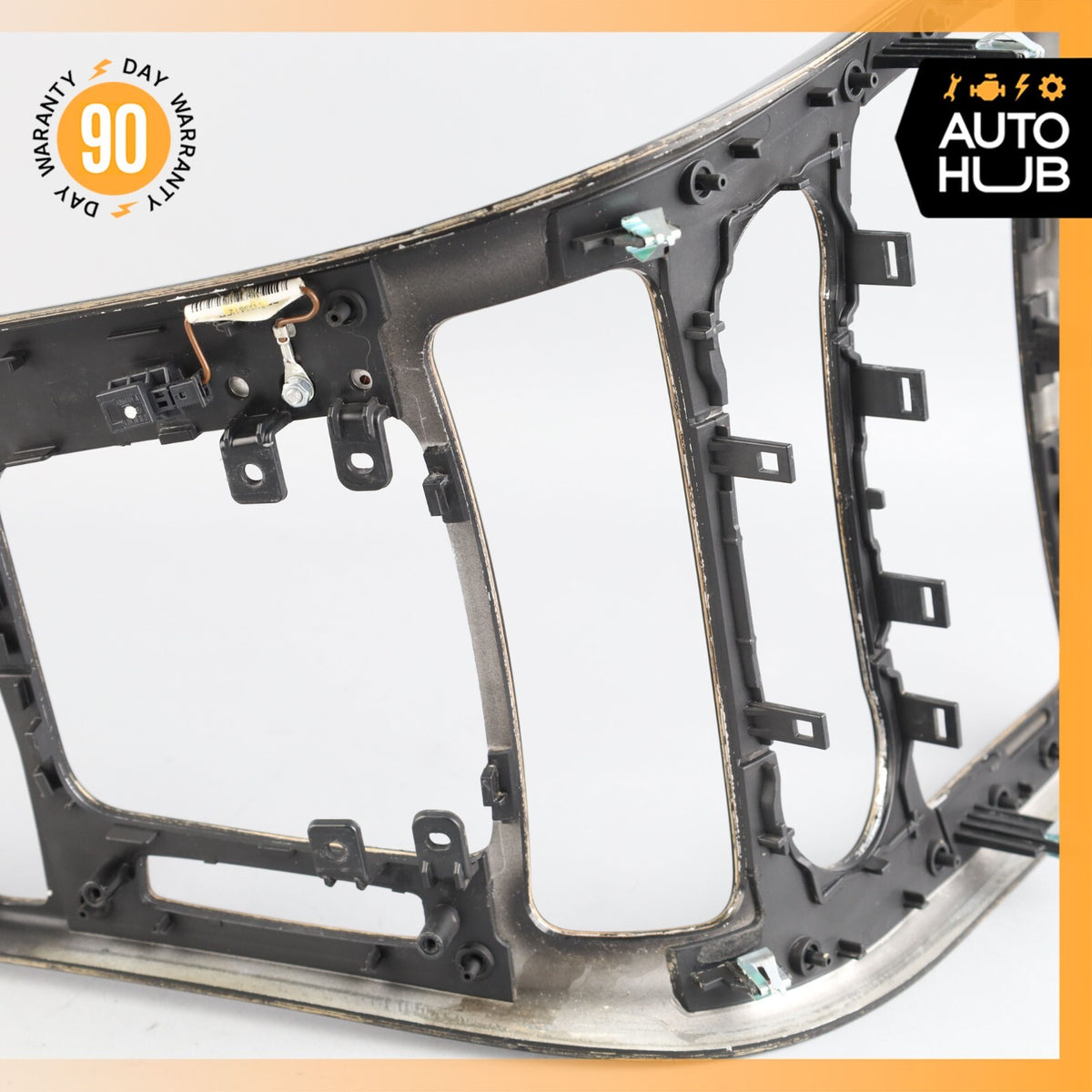 12-16 Mercedes R172 SLK250 Center Console Trim Bezel Black Ash Wood OEM 40k - photo 16