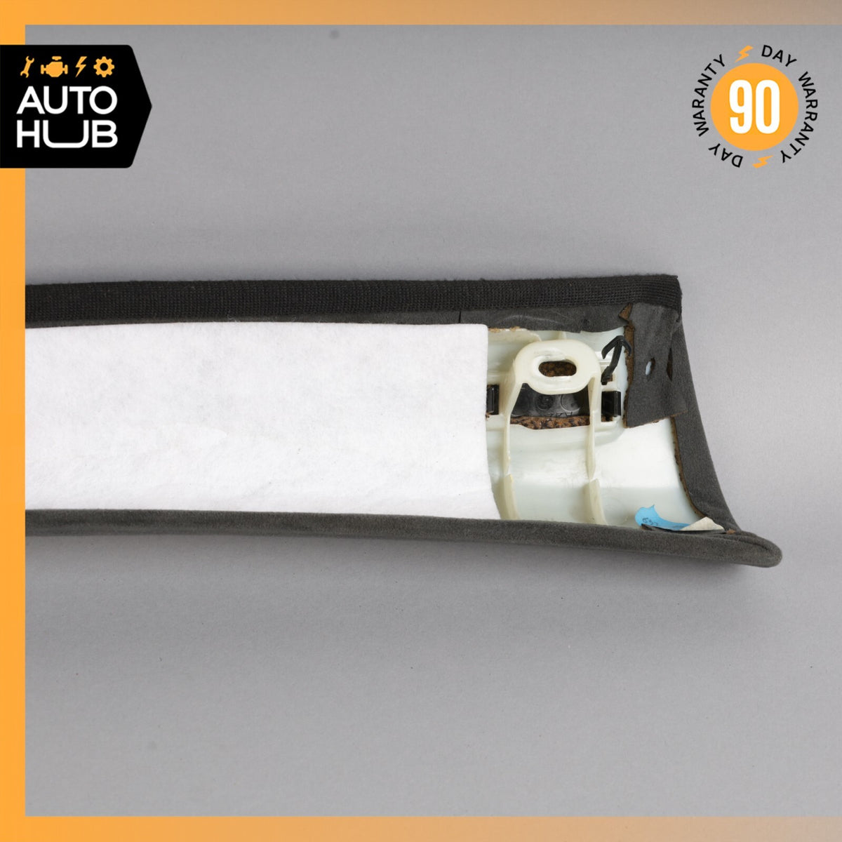 07-13 Mercedes W221 S63 AMG S550 Front Left Side A Pillar Trim Panel Suede OEM - photo 7
