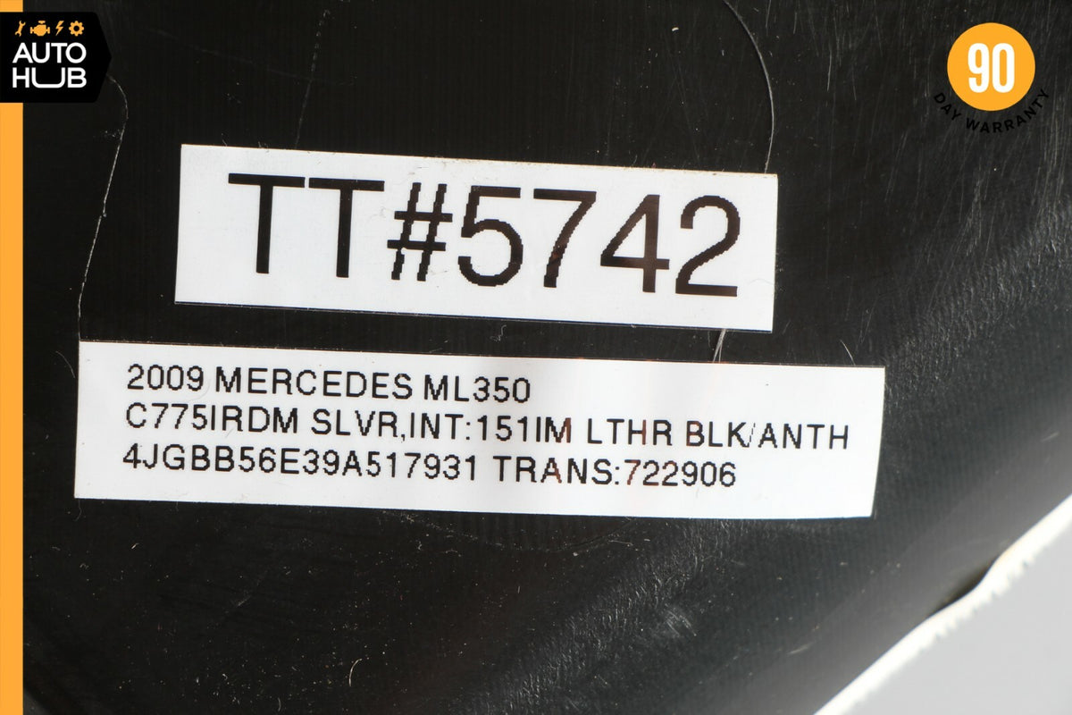 06-12 Mercedes W164 ML350 GL450 Dashboard Dash Board Right Side Trim Black OEM - photo 12