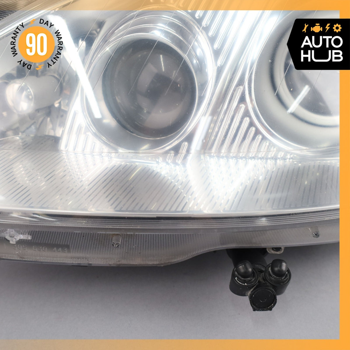 07-09 Mercedes W221 S550 S63 AMG Left Headlight Lamp Bi Xenon w/Night Vision OEM - photo 7