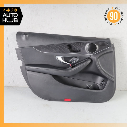 15-18 Mercedes W205 C300 C350e Front Left Side Interior Door Panel OEM 57k - photo 1