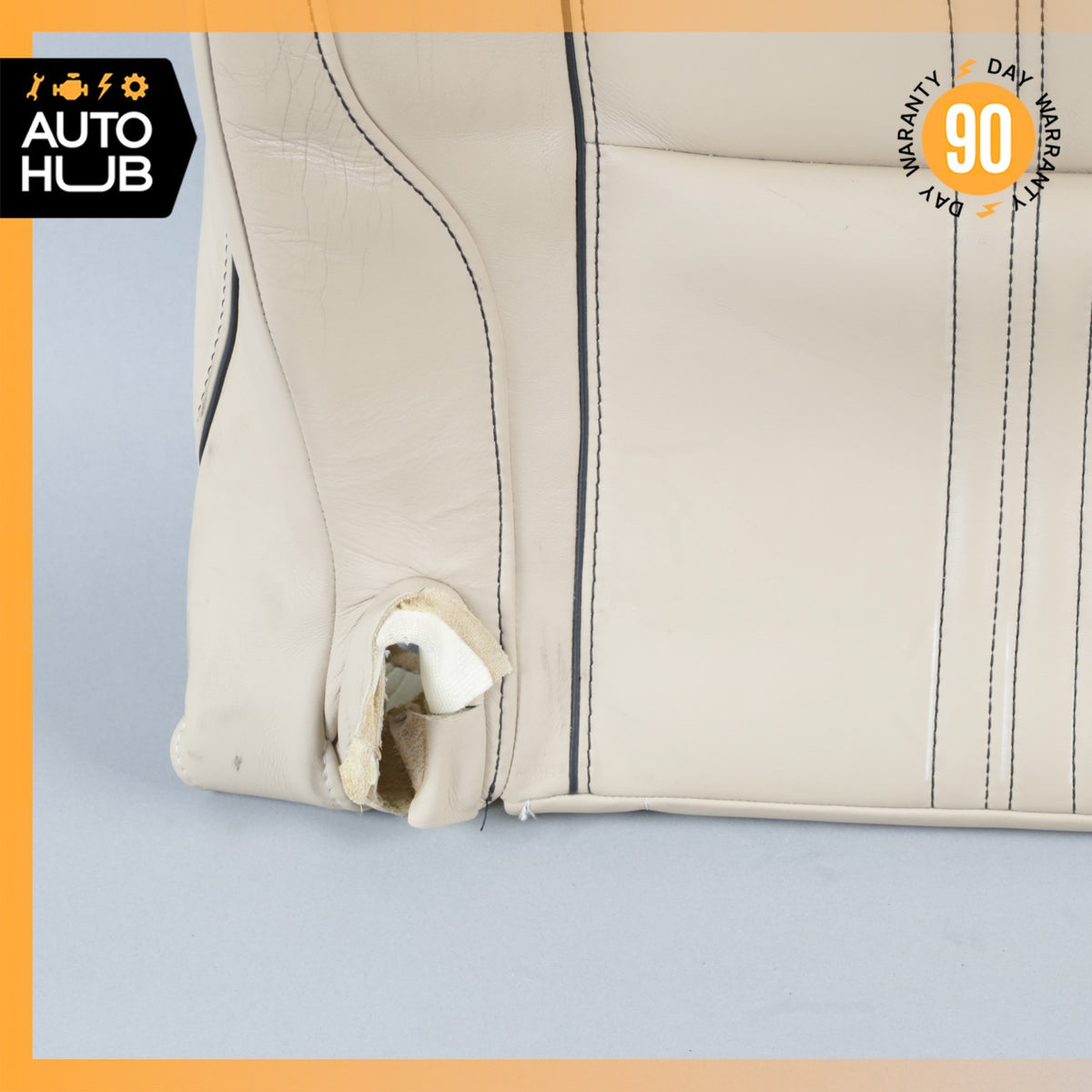 13-15 Aston Martin DB9 Front Left Side Bottom Lower Seat Cushion Beige OEM 22k - photo 6