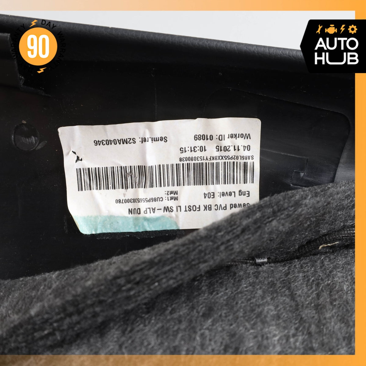 15-17 Mercedes W217 S550 Coupe Rear Left Driver Side Quarter Panel Trim OEM 38k - photo 17