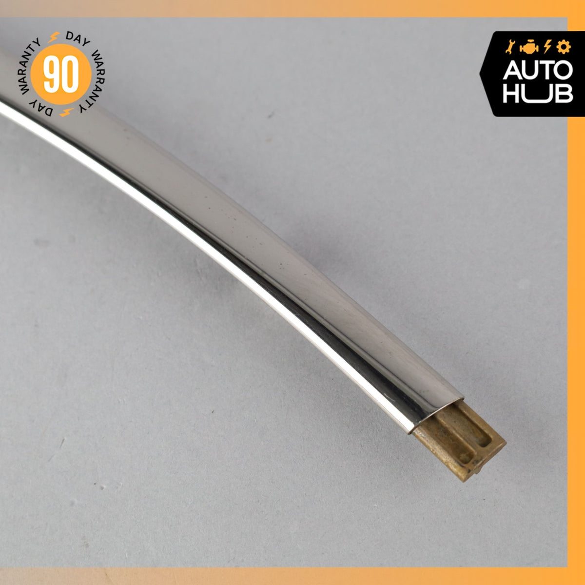Bentley Continental Flying Spur Rear Right Side Quarter Window Moulding Trim OEM - photo 6