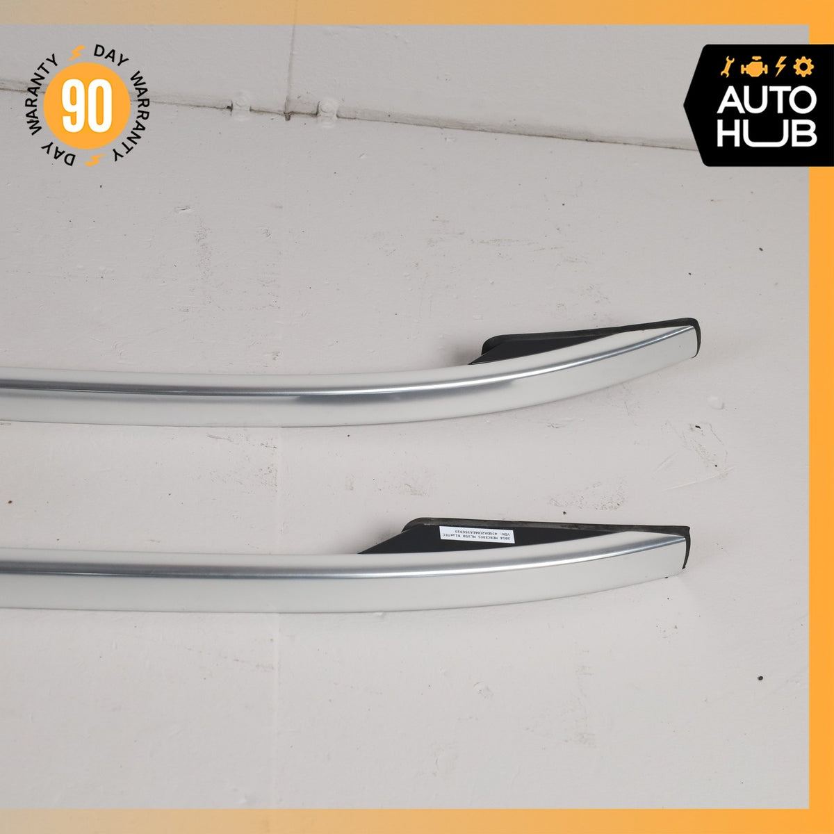 12-19 Mercedes W166 ML350 GLE550 Baggage Luggage Roof Rack Rail Crossbar OEM - photo 6