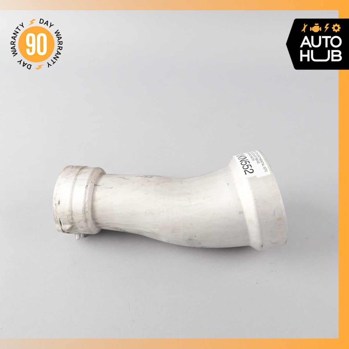 03-12 Bentley Continental GTC GT 6.0L Right Side Air Intake Hose Pipe OEM 63k - photo 6