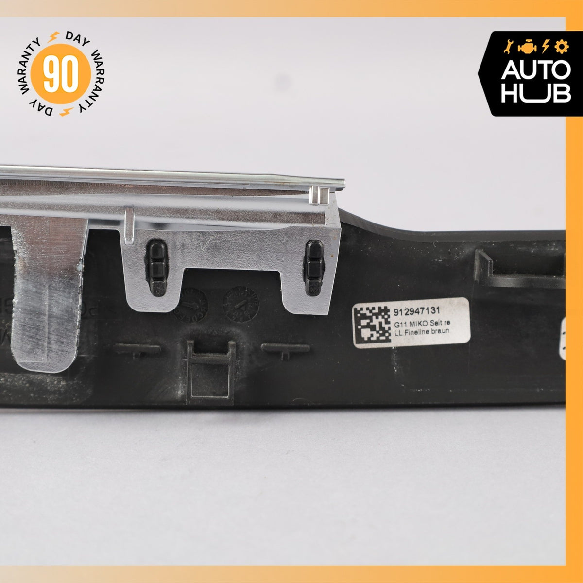 BMW G12 750Li Front Right Center Console Cover Panel Molding 51169301740 OEM - photo 9