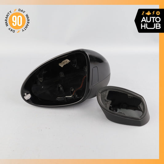 15-18 Porsche Cayenne 958 E-Hybrid Left Side Rear View Door Mirror Housing OEM - photo 1