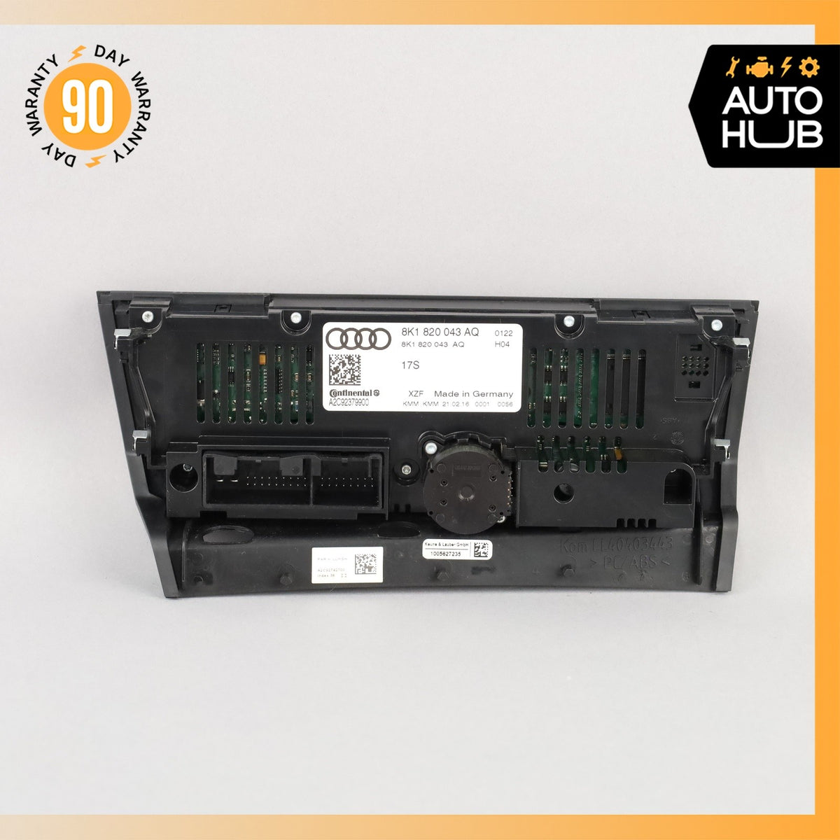 Audi B8 S5 8R Q5 SQ5 Dash A/C AC Climate Control Panel Switch 8K1820043AQ OEM - photo 16