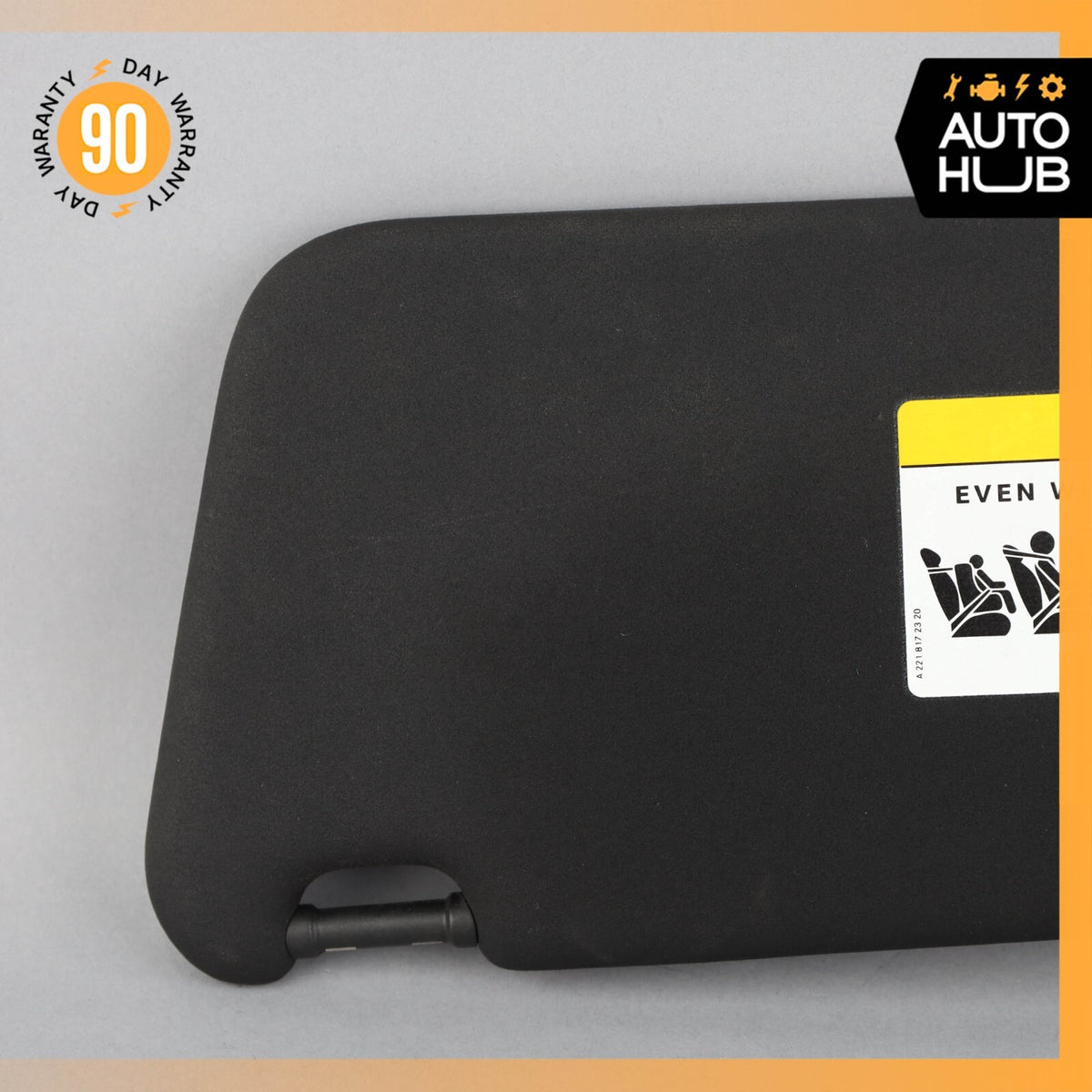 11-17 Mercedes W207 E550 E350 E400 Right Side Sun Visor Shade Sunvisor OEM - photo 4