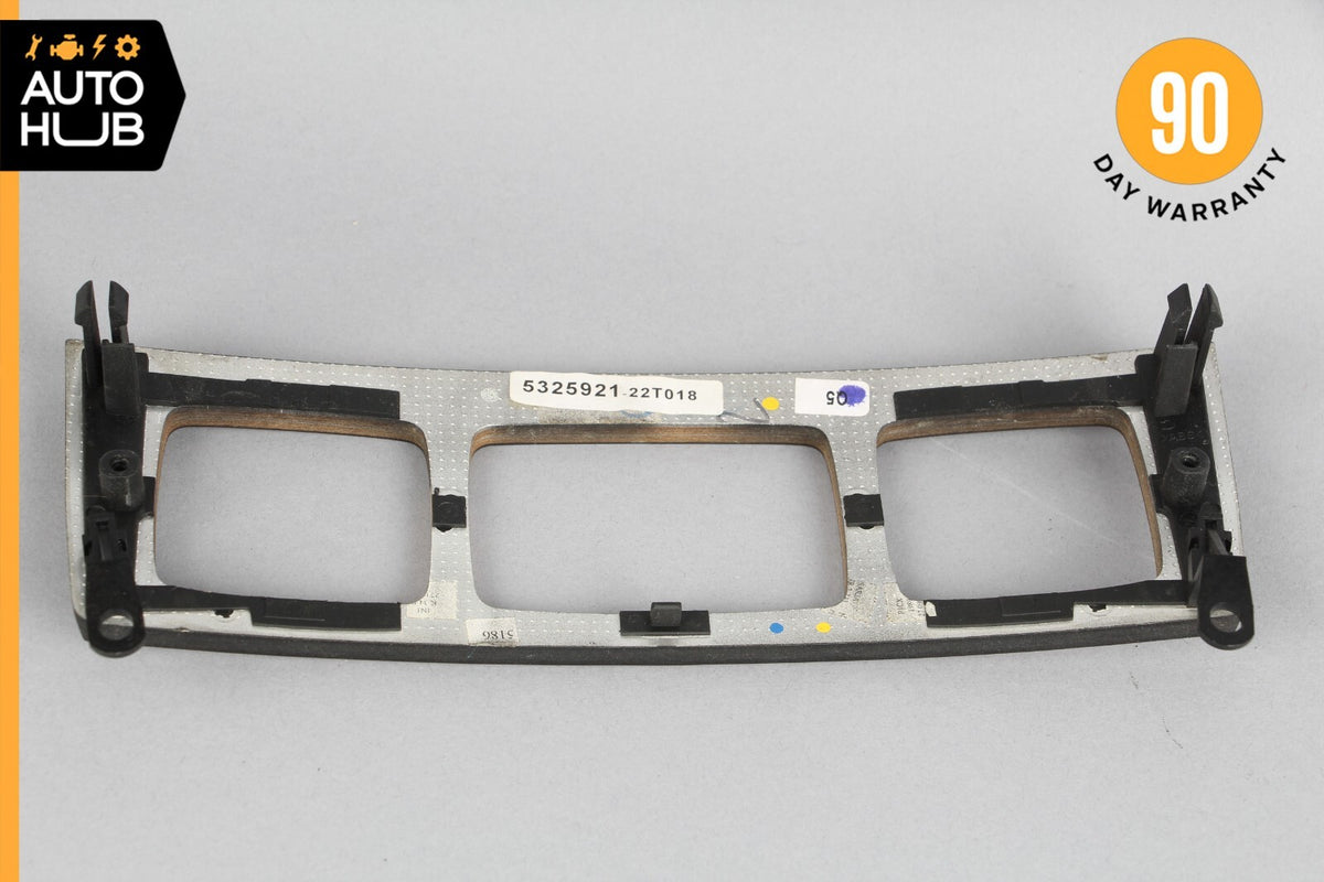 00-06 Mercedes W220 S55 AMG S500 CL500 A/C Heater Climate Control Wood Trim OEM - photo 6