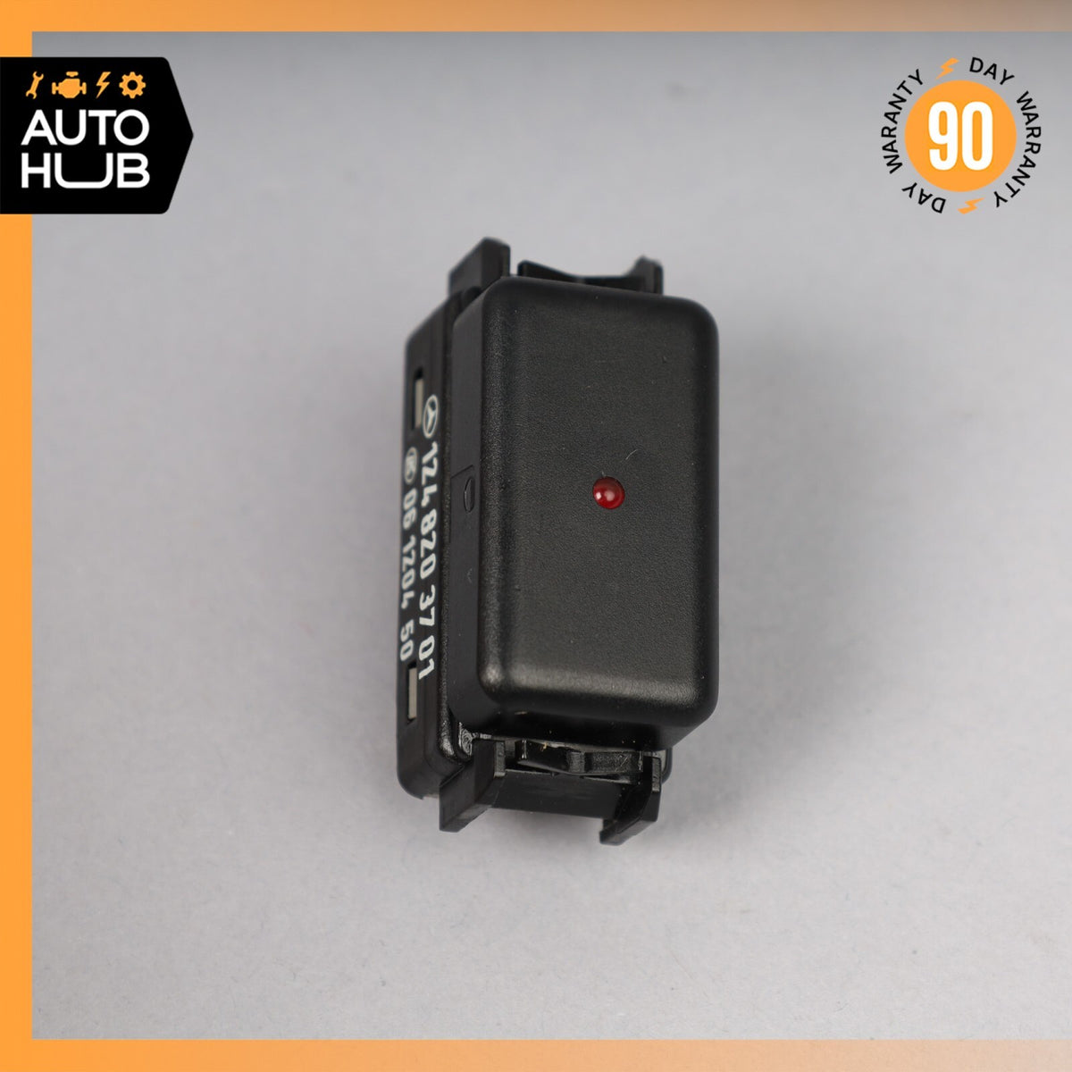 90-02 Mercedes R129 SL500 300SL Antitheft Alarm Switch Button 1248203701 OEM - photo 2