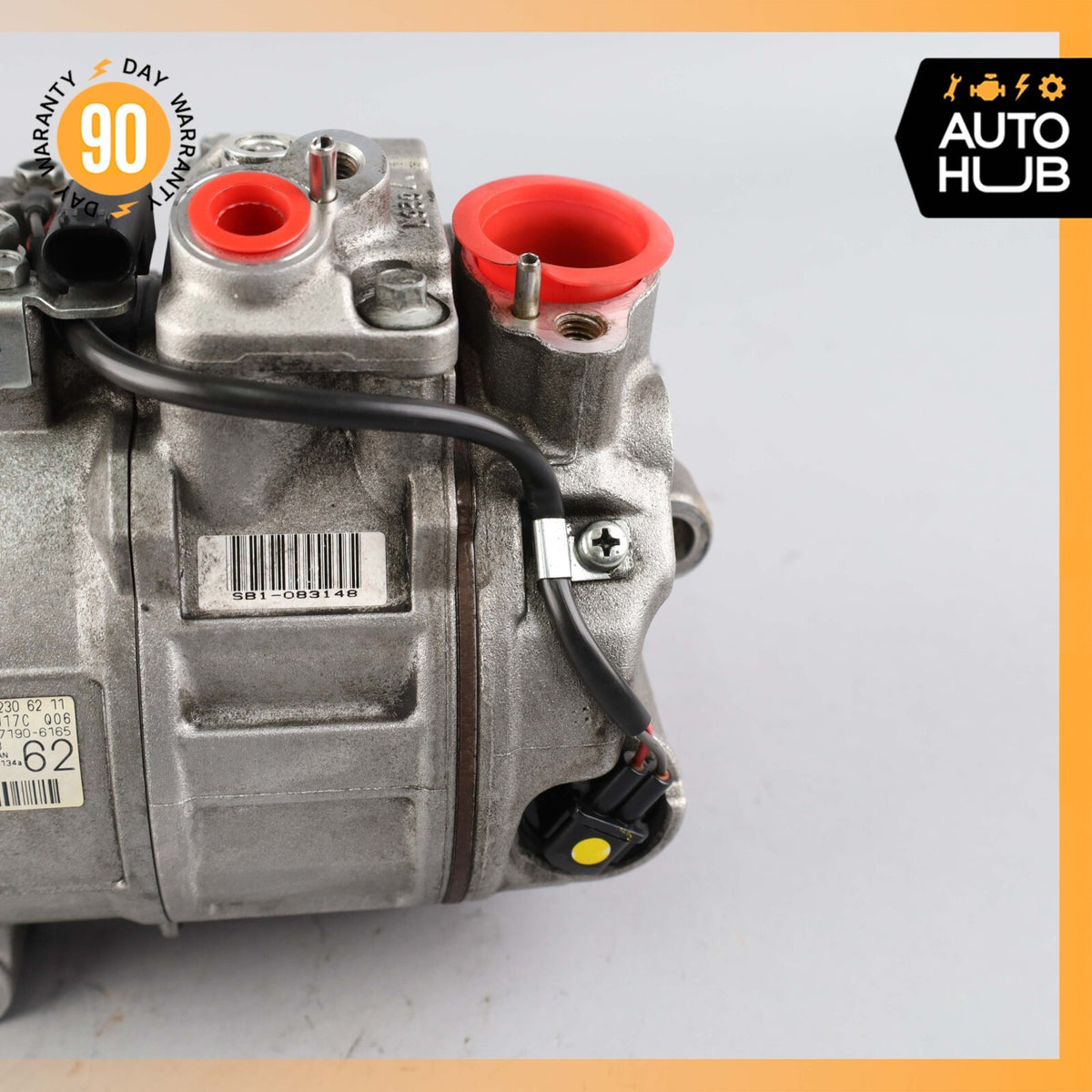 07-12 Mercedes R230 SL550 M273 A/C Air Conditioning Compressor 0012306211 OEM - photo 5