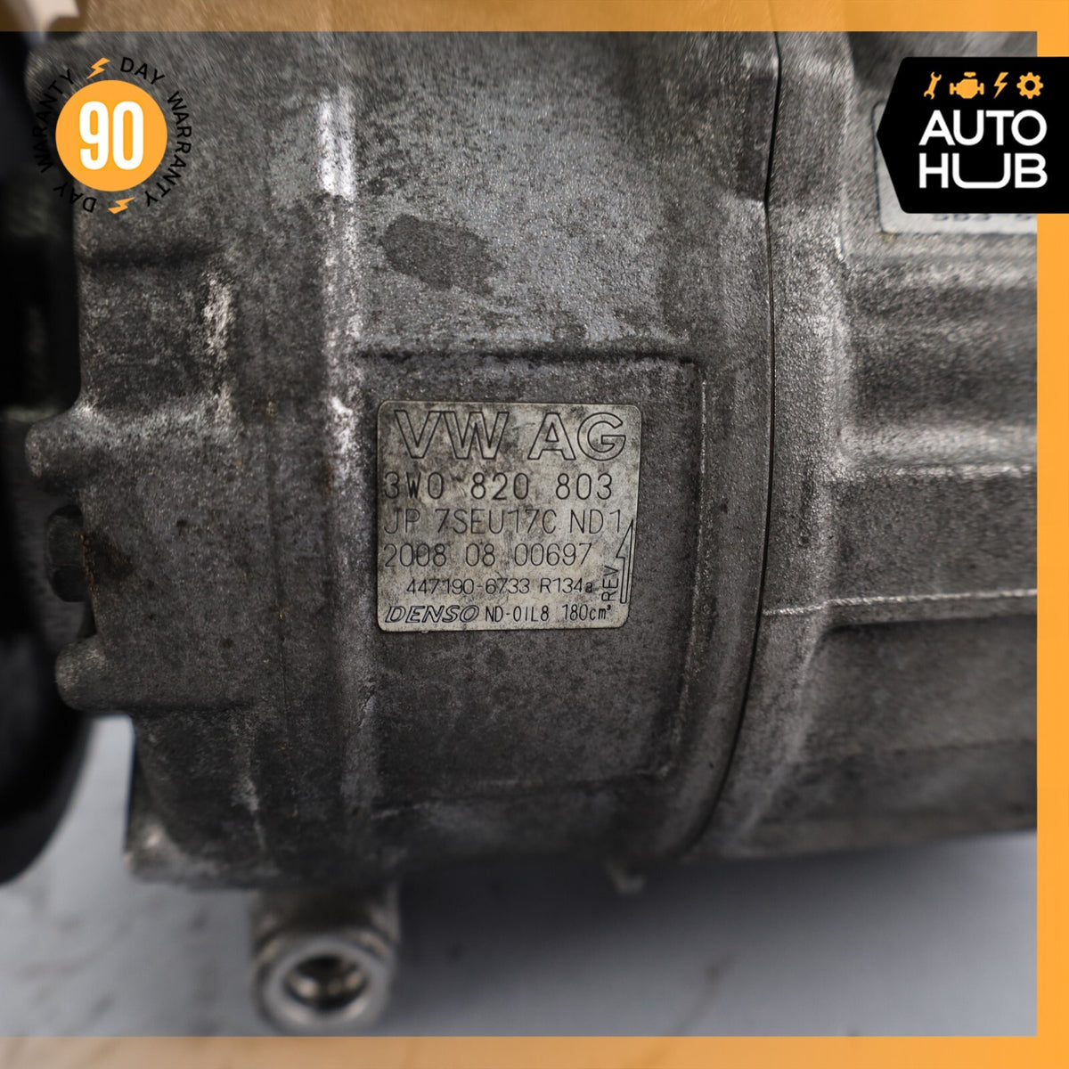 03-18 Bentley Continental GTC Speed GT A/C Air Conditioning Compressor OEM 83k - photo 13