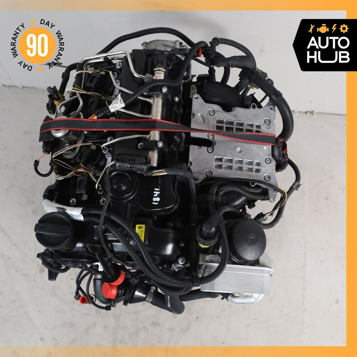 12-18 BMW F30 320i RWD 2.0L N20B20U0 Engine Motor Assembly w/ Turbo OEM 75k - photo 8