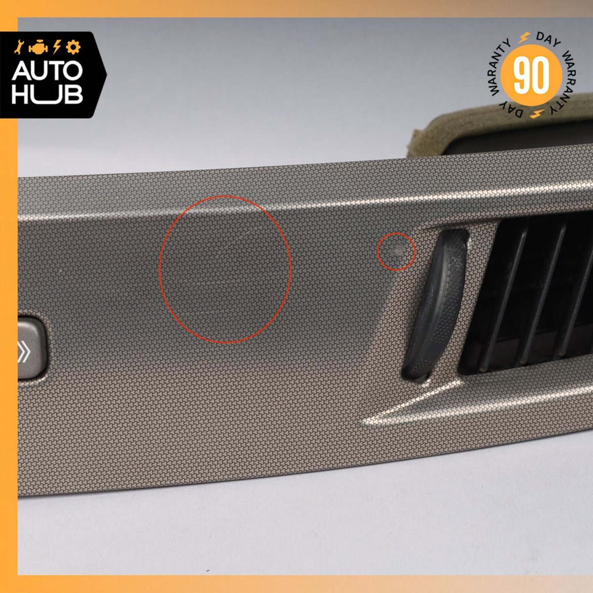 04-08 Cadillac XLR Right Passenger Door Air Vent Lock Mirror Switch OEM - photo 3