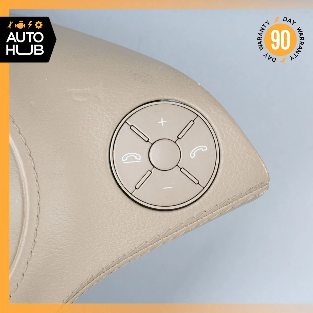 09-11 Mercedes W219 CLS550 CLS63 AMG Steering Wheel Airbag Air Bag Beige OEM - photo 4