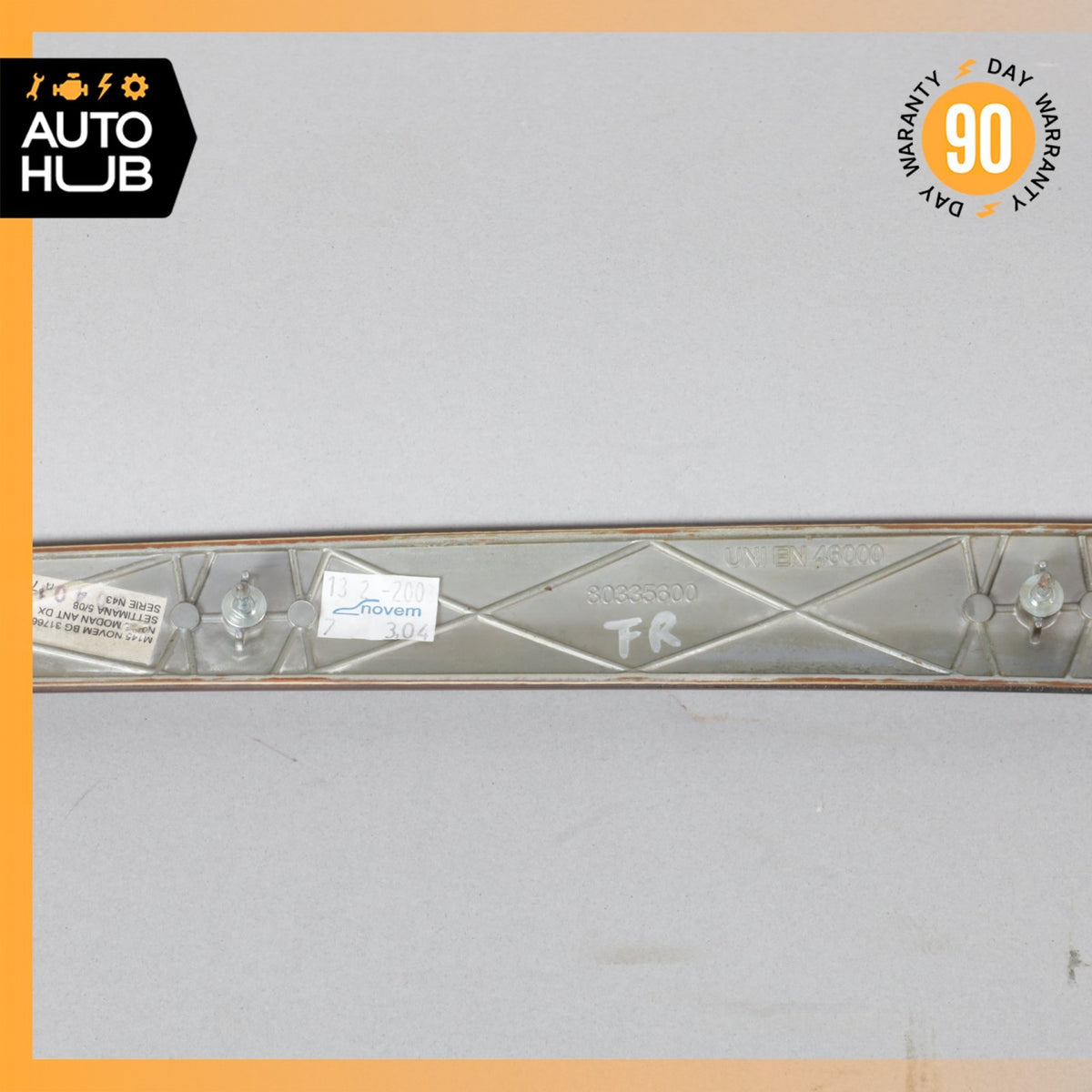 08-19 Maserati GranTurismo M145 Front Right Side Door Panel Trim Wood OEM - photo 11