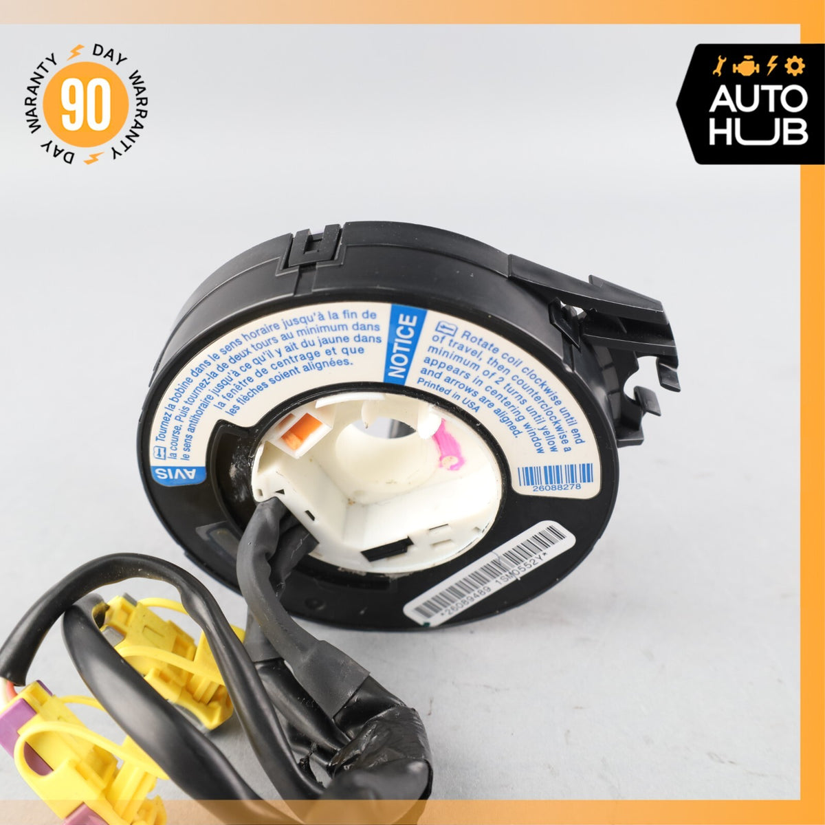 04-07 Cadillac XLR Steering Clockspring Clock Spring 26089489 OEM - photo 2
